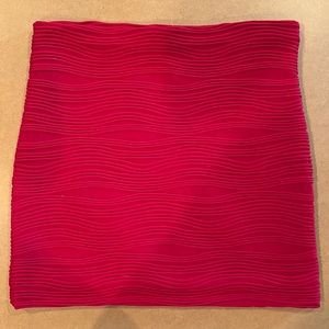 Red Bodycon Mini Skirt